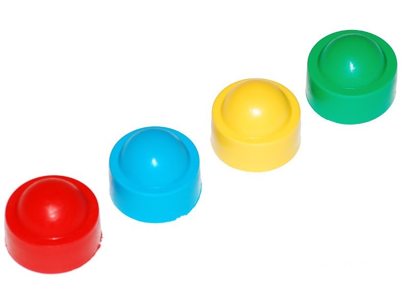 10x Kunststoffabdeckkappen Viti M12 Cappelli Ø 19 MM Dispositivo di Gioco Tappi – Bild 3