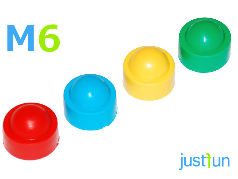 10x Kunststoffabdeckkappen Viti M12 Cappelli Ø 19 MM Dispositivo di Gioco Tappi – Bild 21