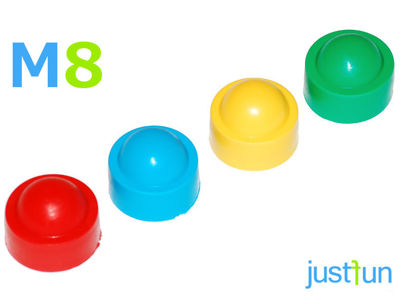 10x Kunststoffabdeckkappen Viti M12 Cappelli Ø 19 MM Dispositivo di Gioco Tappi – Bild 22