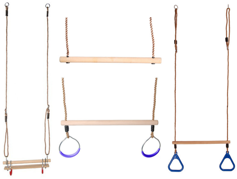 2er Set Gancho Balancearse Rundholz Ø80 MM Con Gancho Rápido Swing Pinza 8 CM – Bild 29