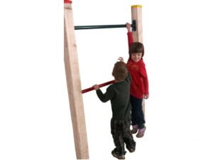 Stanga Rettangolare 90/125 CM Barra per Ginnastica Stretching Kletterstange
