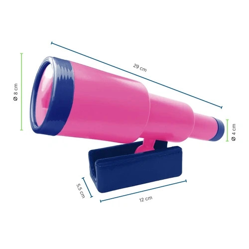 2-Handgriffe-Lenkrad-Fernrohr-Zubehoerset-Sparset-Spielturm-Set-Zubehoer-Rosa-157683662732-12