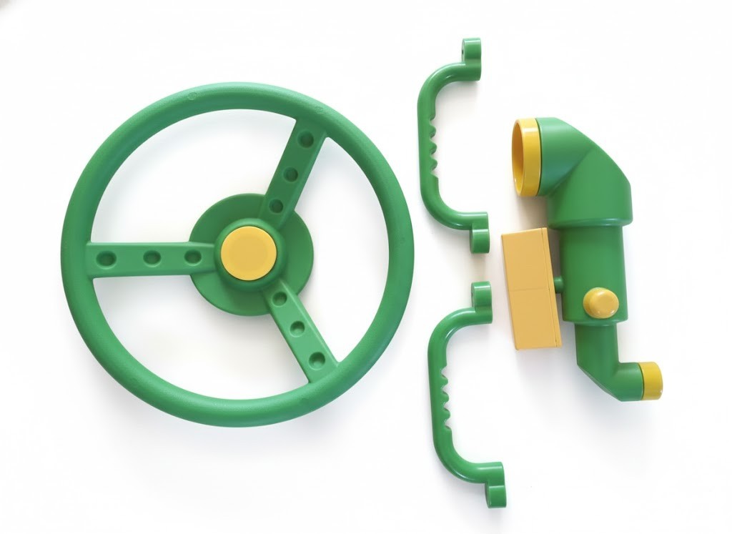 2-Handgriffe-Lenkrad-Fernrohr-Zubehoerset-Sparset-Spielturm-Set-Zubehoer-Rosa-157683662732-6