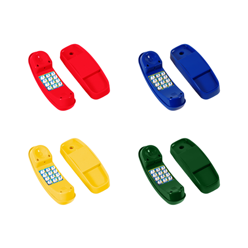 Telefon Handy Spielzeug mit Klingel Spielturm Spielhaus Zubehör Baumhaus – Bild 4