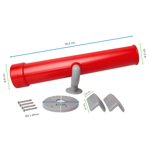 2 Handgriffe + Schiffslenker + Fernrohr Zubehörset Sparset Spielturm Set Zubehör – Bild 6
