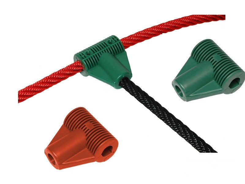 T – Verbinder für das Seil mit Stahlkern Ø16 mm Spielplatz Kletterturm Spielturm – Bild 21