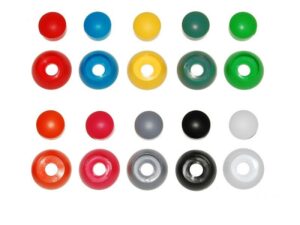 10x Tappi In Plastica Per Viti Ø 10 mm/12mm, Per Giochi E Torri