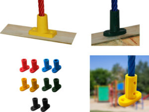 Patas de fijación para cuerda reforzada Ø 16 mm Torre de escalada