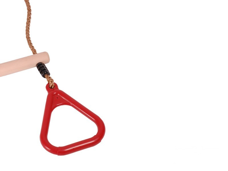 Trapez aus Holz mit Kunststoffgriff Schaukelbrett Spielturm Schaukel Kletterturm – Bild 19