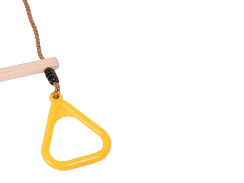 Trapez aus Holz mit Kunststoffgriff Schaukelbrett Spielturm Schaukel Kletterturm – Bild 21