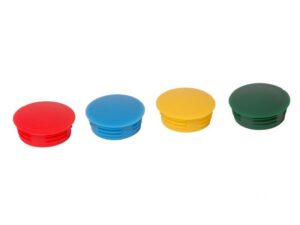 10 Piezas Tapas De Plástico Ø 35 mm Para Juego Castillos