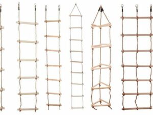 Escalera De Cuerda Para Escalar Seilleiter 5 6 7 9 Peldaños Doble