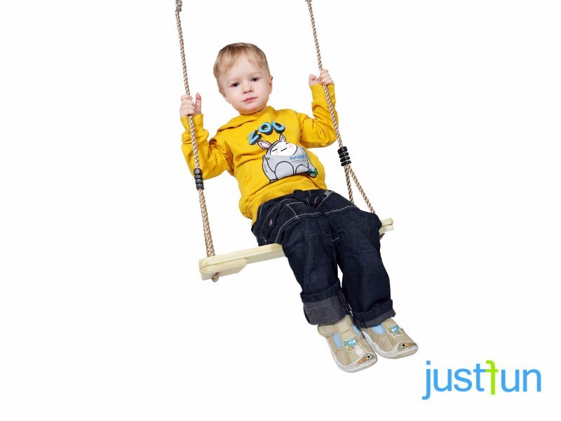 Asiento De Columpio Infantil De Madera Para Niños Columpio Multicolor – Bild 25