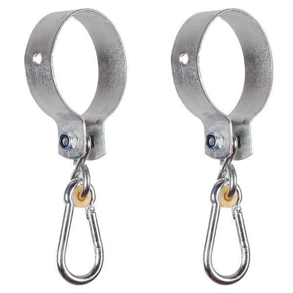 Schaukelhaken Rundholz Ø80 mm mit Karabinerhaken Schaukelschelle 8 cm – Bild 22