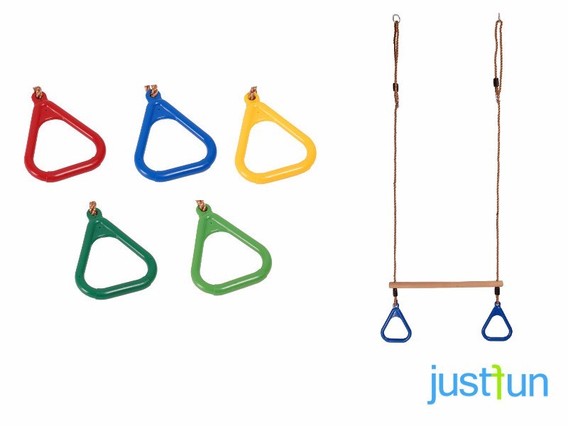 Seilringe Anillas de Gimnasia Con Mango Ringseil Torre Juego Columpio Escalada – Bild 20