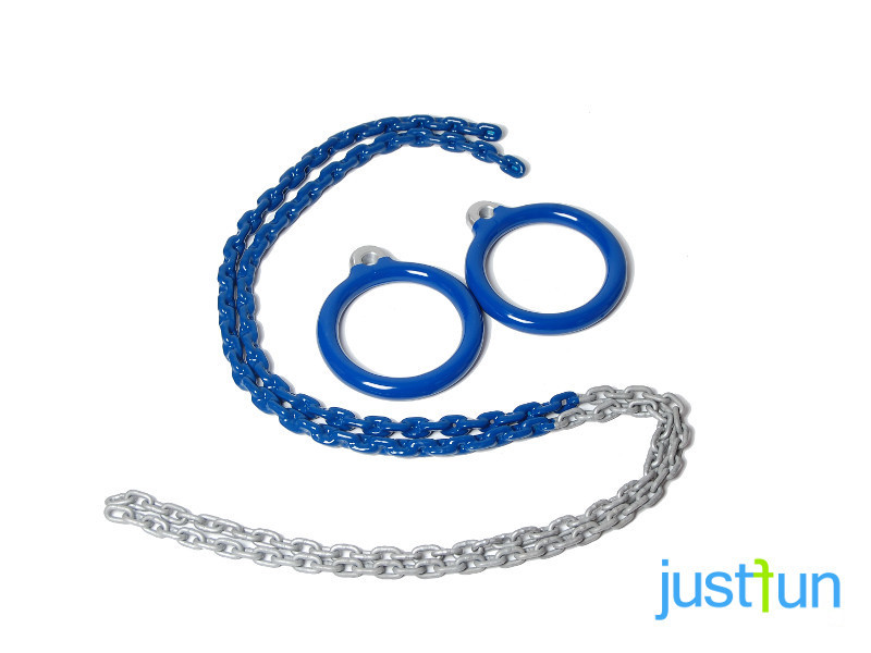 Seilringe Anillas de Gimnasia Con Mango Ringseil Torre Juego Columpio Escalada – Bild 24