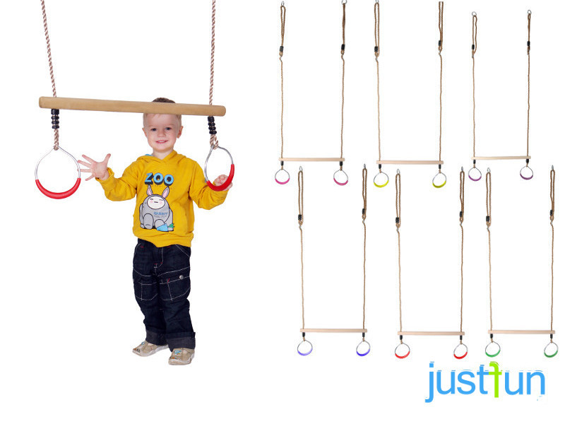 Seilringe Turnringe Con Manici In Plastica Ringseil Per Gioco Torre Con Scivolo – Bild 21