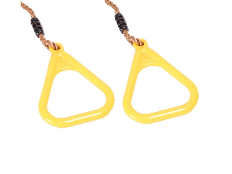 Seilringe Anillas de Gimnasia Con Mango Ringseil Torre Juego Columpio Escalada – Bild 30