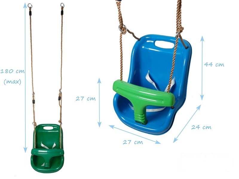Kinderschaukel Schaukelsitz Babyschaukel Kleinkinderschaukel Schaukel Garten – Bild 6