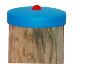 Pfostenkappe Ø 10cm Pfostenabdeckung Abdeckkappe Zaun Spielturm Rundholz