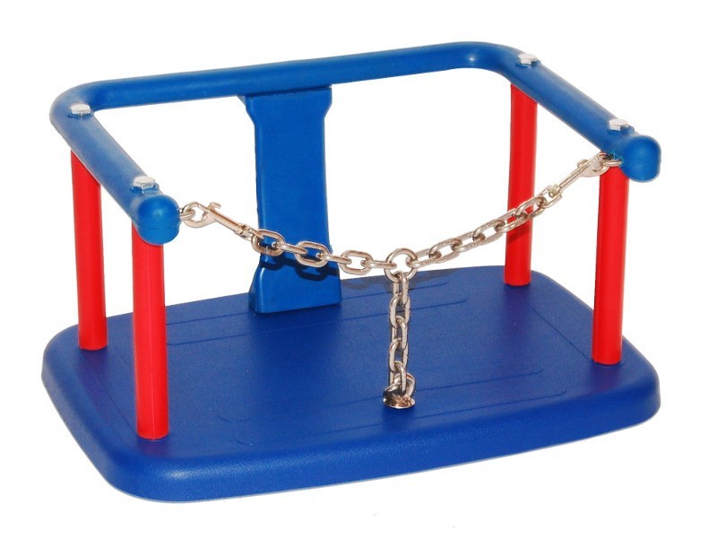 Kinderschaukel Babyschaukel Kleinkindschaukel Schaukel Babysitz + Kette EN1176 – Bild 31