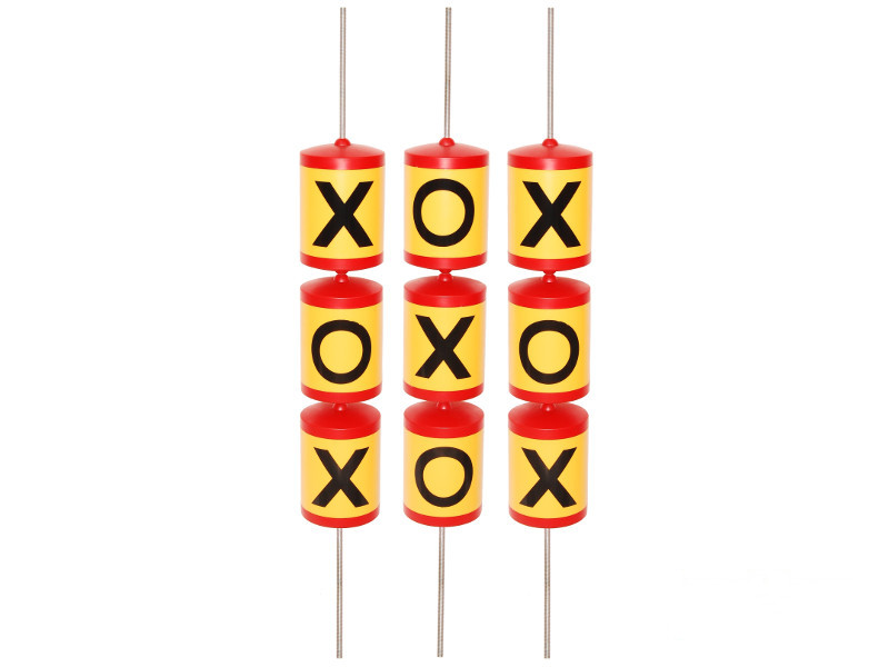Tic Tac Toe Spinner OXO Kletterturm Garten Zubehör Spielplatz Baumhaus Spielhaus – Bild 16