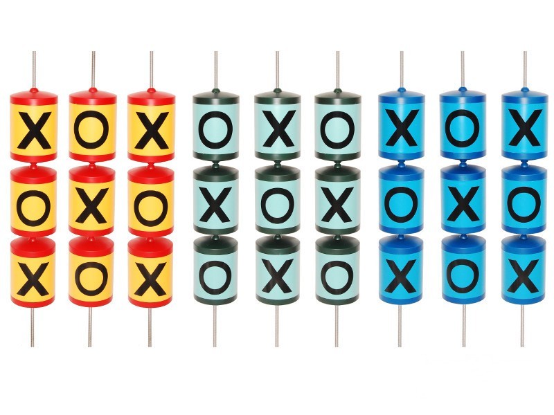 Tic Tac Toe Spinner OXO Kletterturm Garten Zubehör Spielplatz Baumhaus Spielhaus – Bild 7