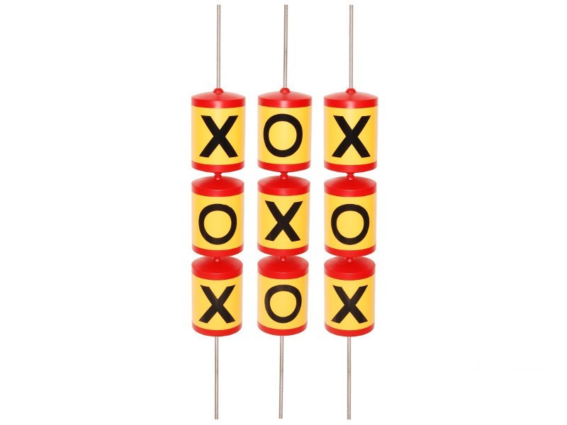 Tic Tac Toe Spinner OXO Kletterturm Garten Zubehör Spielplatz Baumhaus Spielhaus – Bild 26
